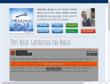 Tablet Screenshot of imaginaryworldspodcast.org